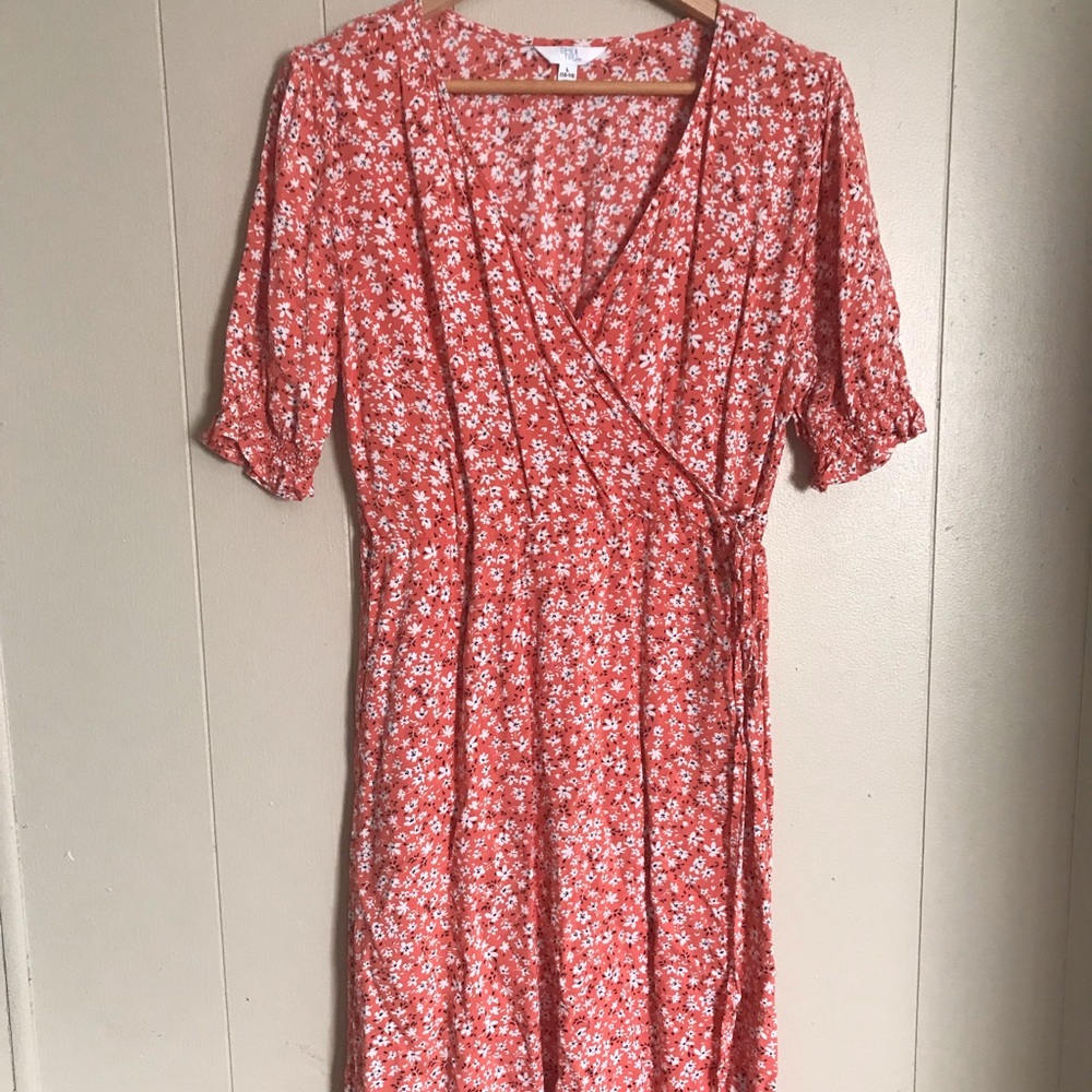 Floral print dress